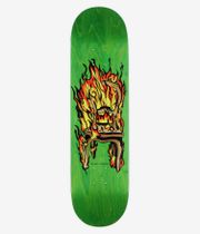 Jacuzzi Chair On Fire Twin Tail 8.25" Skateboard Deck (green)