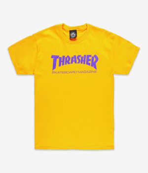 Thrasher Skate Mag T-Shirty (gold purple)
