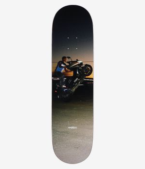 Wasted Paris x Monsieur Bonheur 8.25" Skateboard Deck (black)