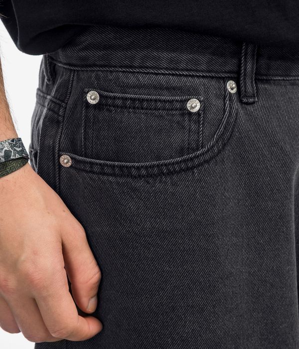 Obey Emerson Denim Shorts (washed black)