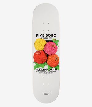 5BORO Flower Seed 8.375" Planche de skateboard (multi)