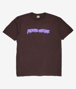 Fucking Awesome Stamp Logo Camiseta (brown)