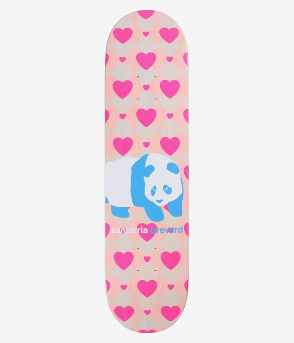 Enjoi Samarria Peekaboo Pro Panda Super Sap 8" Planche de skateboard (pink blue)