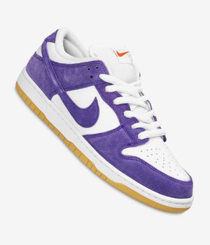 Shop Nike SB Dunk Low Pro Iso Shoes (court purple white) online