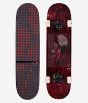 Globe Dot Gain Rose 8.125" Complete-Skateboard (red)