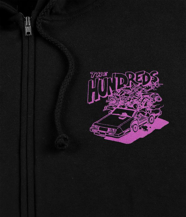 The Hundreds Lone Pine Woody Zip-Hoodie (black)