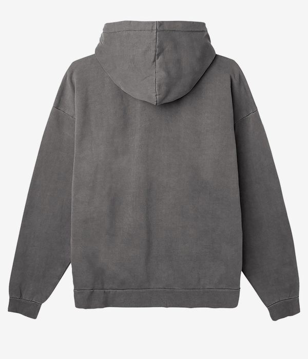 Obey Lowercase Pigment Zip-Hoodie (pigment digital black)