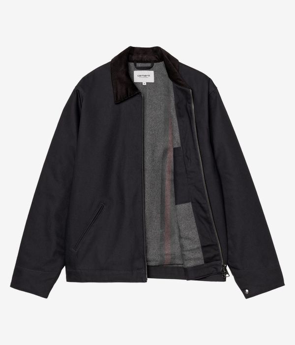 Carhartt WIP Detroit Dearborn Jacket (dark navy black rigid)