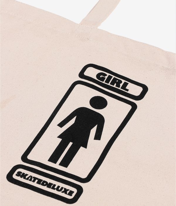 skatedeluxe x Girl Tote Borsa (white black)