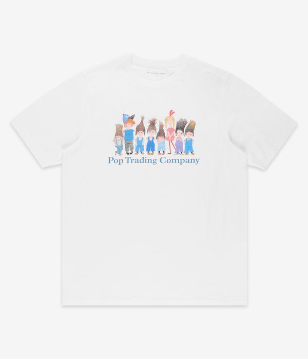 Pop Trading Company Fiep Pop T-Shirty (white)