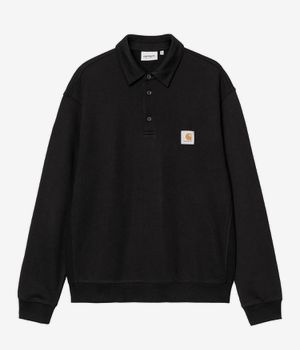 Carhartt WIP Basic Polo-Shirt (black white)