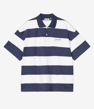 Carhartt WIP Delray Organic Polo-Shirt (blue)