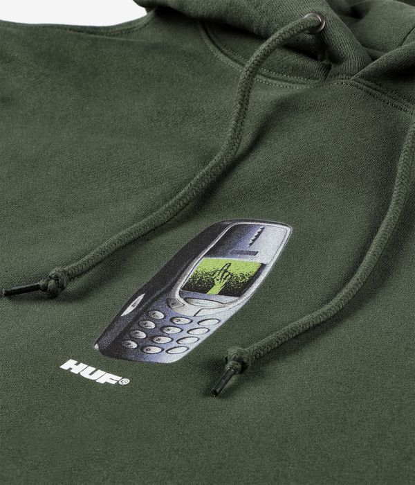 HUF Missed Call Hoodie (hunter green)