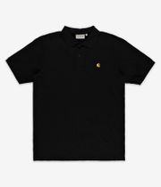 Carhartt WIP Chase Pique Polo-Shirt (black gold)