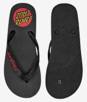 Santa Cruz Classic Dot Thong Chanclas (black)