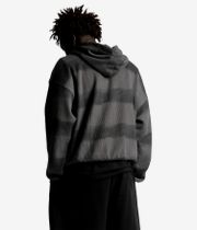 Wasted Paris Nevermind Zip-Hoodie (charcoal black)