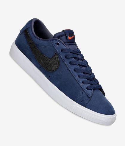 Nike Sb Zoom Blazer Low Gt Iso Shoes Midnight Navy Buy At Skatedeluxe
