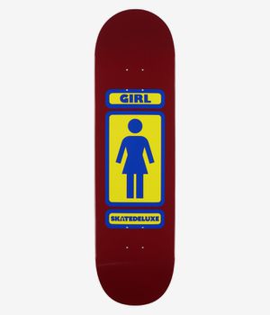 skatedeluxe x Girl 93 Til 8.5" Skateboard Deck (red)