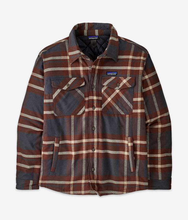 Patagonia LW Insulated Fjord Flannel Jas (ashore ink black)