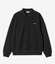 Carhartt WIP Vance Rugby Hemd (black white)