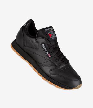 Reebok Classic Leather Schoen (black gum)