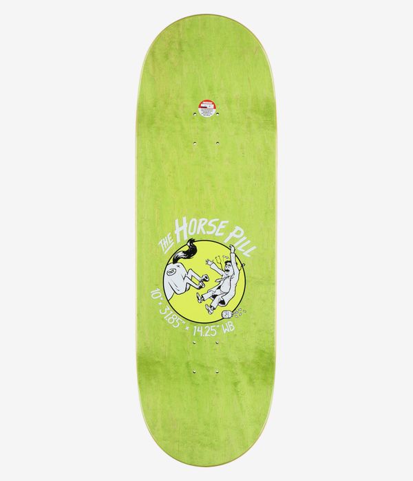 Anti Hero Team Classic Eagle 10" Skateboard Deck (yellow)