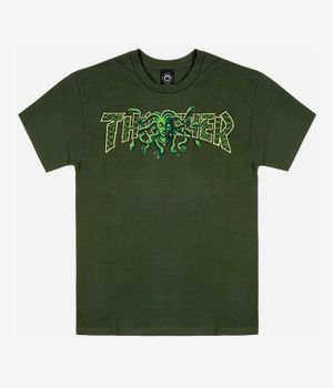Thrasher Medusa Camiseta (forest green)