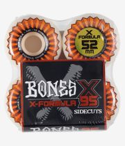 Bones X Formula V5 Rollen (white orange) 52 mm 95A 4er Pack