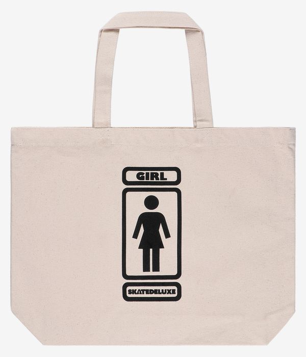 skatedeluxe x Girl Tote Borsa (white black)