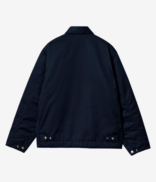 Carhartt WIP Module Script Watertown Jacke (deep night white rigid)