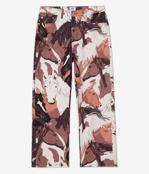 Obey Classic Baggy Printed Jeans (brown multi)