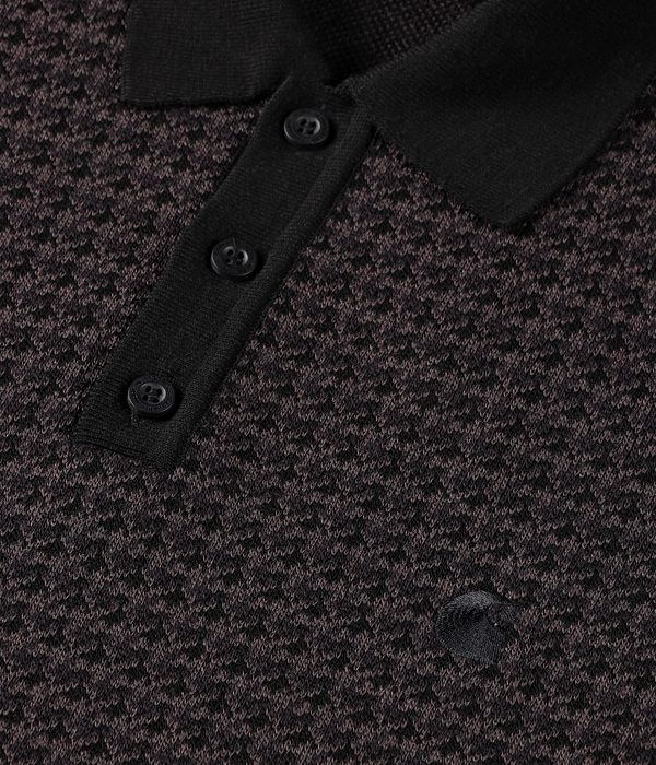 Carhartt WIP Lowis Polo (houndstooth vitola heather)