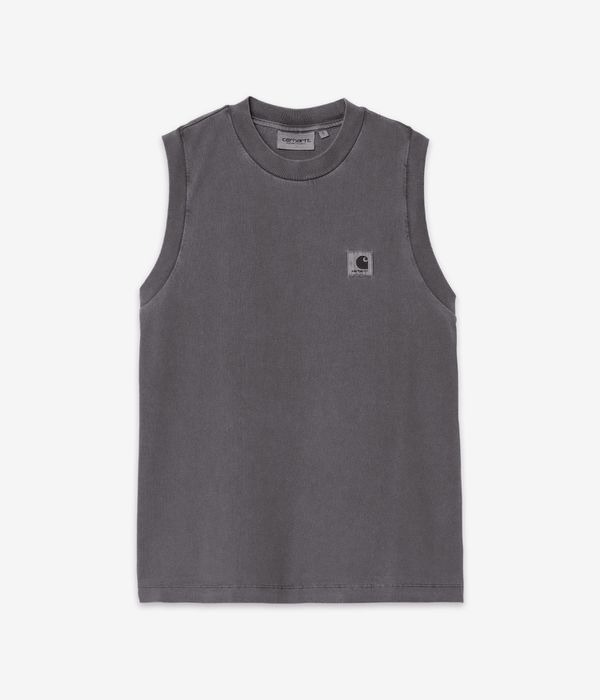 Carhartt WIP W' Nelson A-Shirt Organic T-Shirt women (graphite garment dyed)