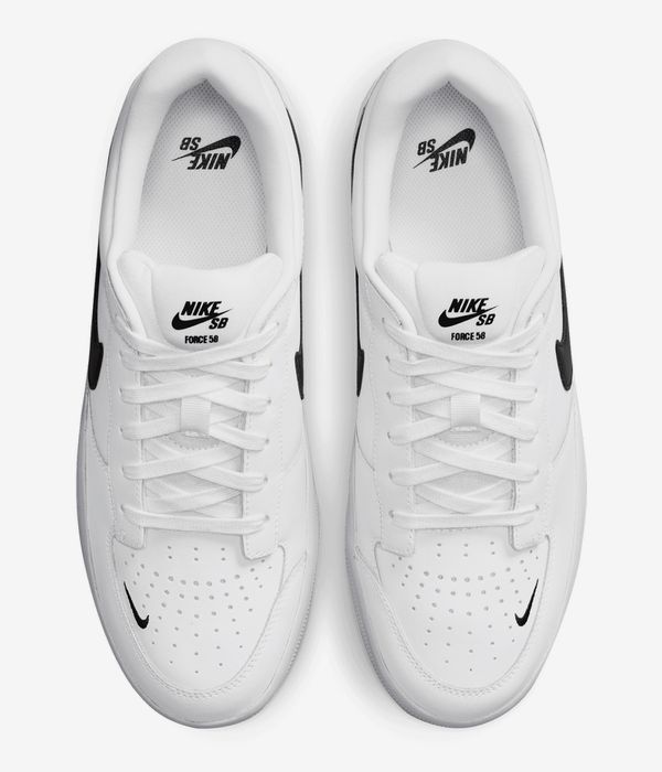 Nike SB Force 58 Premium Chaussure (white black)