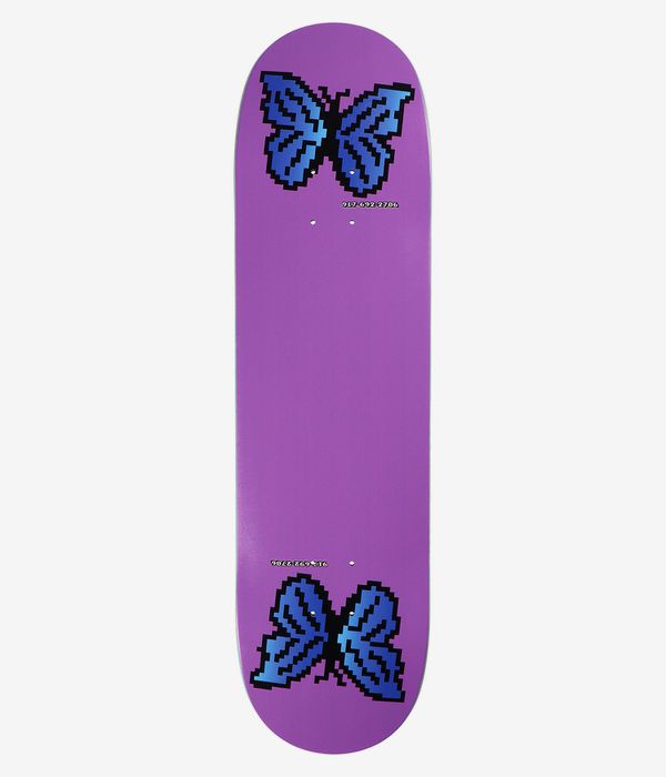 Call Me 917 Butterfly Slick 8.25" Planche de skateboard (purple)