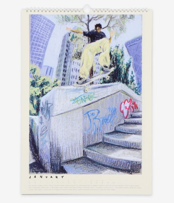 skatedeluxe Tim Janke Yearly 2026 Kalender