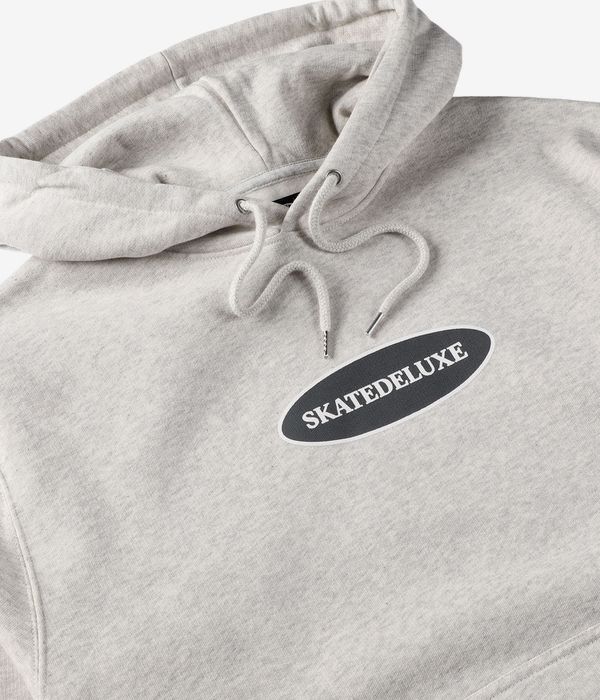 skatedeluxe Oval Organic Hoodie (heather grey)