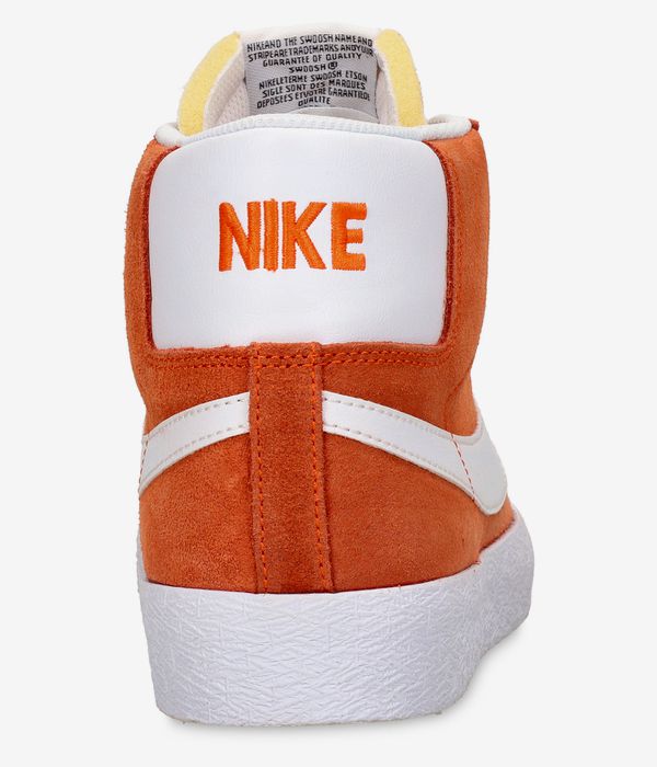 Nike SB Zoom Blazer Mid Schuh (safety orange white)