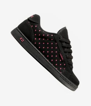 Globe Viceroy Shoes (black pink skulka dot)