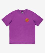 Santa Cruz Classic Dot Chest T-Shirt women (grape)