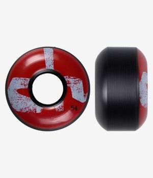 Chocolate Chunk Cruiser Roues (black red) 54mm 80A 4 Pack