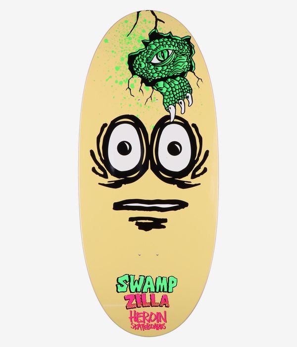 Heroin Skateboards Swampzilla 13" Skateboard Deck (multi)