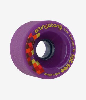 Orangatang Fat Free Rollen (purple) 83A 4er Pack 65mm