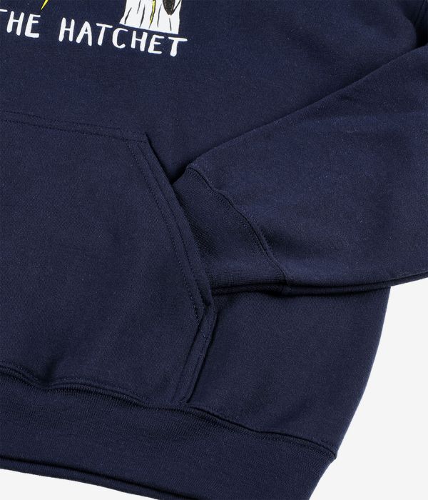 Thrasher x Toy Machine B.T.H. Hoodie (navy)