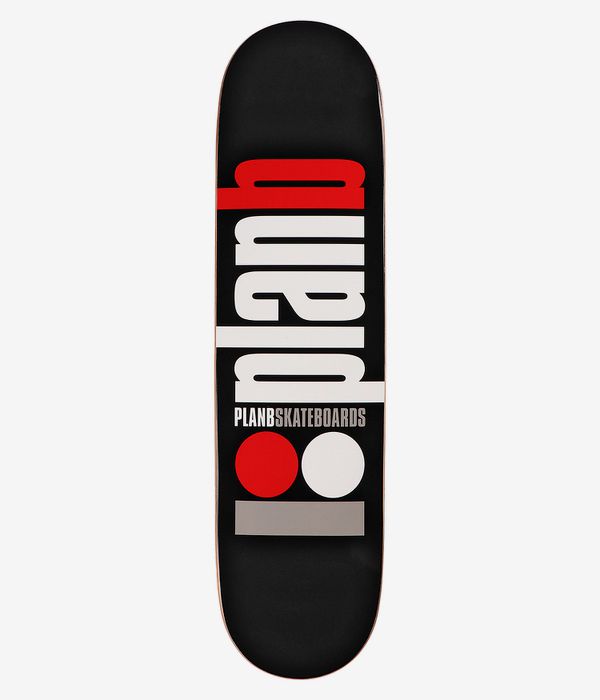 Plan B Team OG 8" Tavola da skateboard (black red)