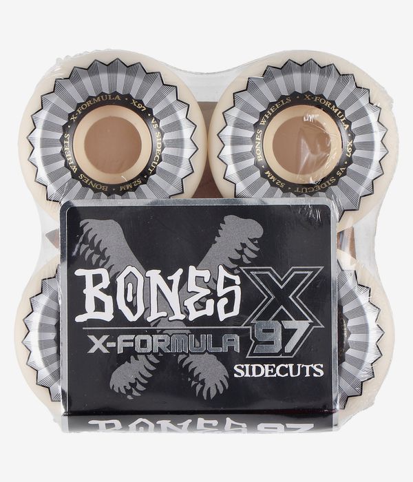 Bones X Formula V5 Wheels (white grey) 52 mm 97A 4 Pack