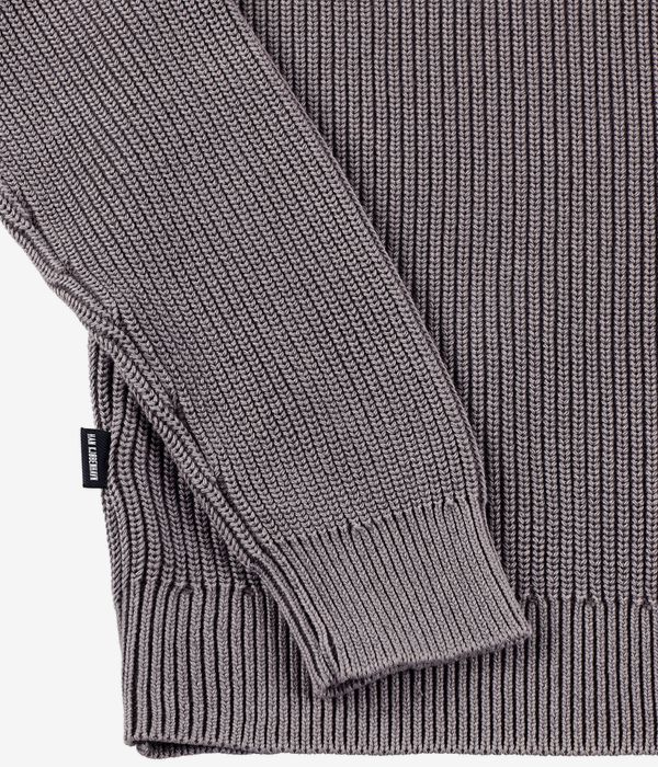 HAN KJØBENHAVN Half Zip Sweatshirt (dusty brown)