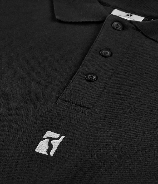 Poetic Collective Heavy Polo Felpa (black)
