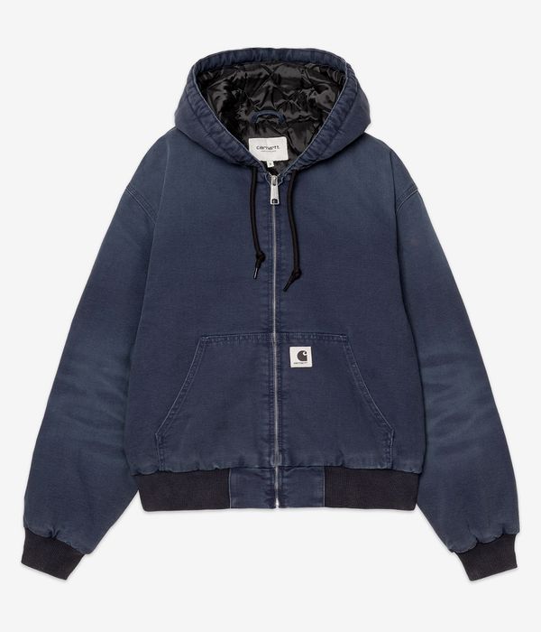 Carhartt WIP W' OG Active Organic Dearborn Jacket women (dark navy stone canvas)