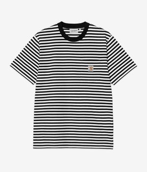 Carhartt WIP Ezra Pocket Camiseta (black wax)